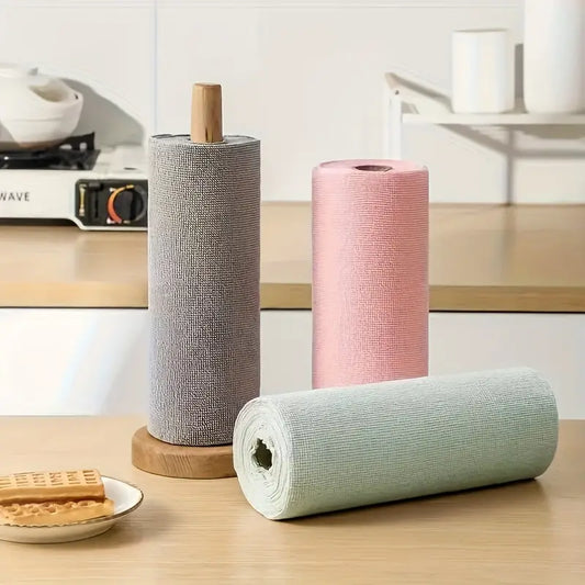 💥2026 HOT SALE⏰50% OFF! 🥳Microfiber Cleaning Cloth Roll (20 Sheets)