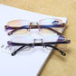 🔥🔥Sapphire high hardness anti blue light intelligent dual focus reading glasses