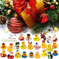 💕Last 48 hours 49% OFF🎅24 Pcs Countdown Christmas Rubber Ducks Advent Calendar