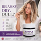 👱‍♀️Want to lighten your hair color? Your hair needs urgent care! Moisturizing Purple Hair Mask with Long-Lasting Scent