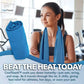 🎁Last Day Buy 1 Get 1 Free (Each only ￡2.39)❄️Absorbent Quick-Drying Gym Cooling Towels - Soft, breathable & reusable. Stay cool anywhere – gym, walk, or beach. 🏖️✨