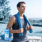 🎁Last Day Buy 1 Get 1 Free (Each only ￡3.49)❄️Absorbent Quick-Drying Gym Cooling Towels - Soft, breathable & reusable. Stay cool anywhere – gym, walk, or beach. 🏖️✨
