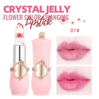 ✨Crystal Jelly Flower Color Changing  Lipstick-🎁BEST GIFT