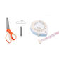 🔥HOT SALE 50% OFF🎁✂️ Pinking Shears Scissors – Stainless Steel, Ergonomic Cushioned Handles – Perfect for Sewing, Quilting & Scrapbooking! 🧵💨