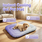 💖LAST DAY SALE ONLY￡9.99!!❄Pet Cooling Mat for Dogs & Cats 🐾 Naturally Cool Ice-Silk Pad • Breathable, Washable & Soft 🌿  For Floors, Sofas & Car Travel • Multiple Sizes • Gradient Colours ☀️🐶🐱