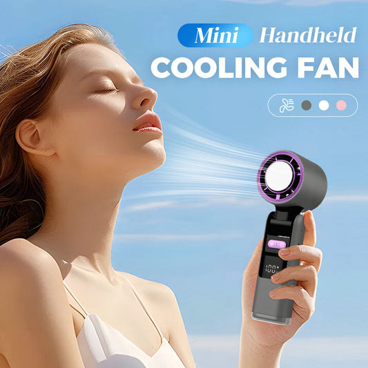 ❄️Last Day - Surprise Price ￡6.99!!❄️CoolHill™ ProBreeze Portable Fan –💨High-Velocity, Foldable & Rechargeable 🌬️⚡ | Travel-Ready Cooling for UK Summers ☀️, Holidays ✈️ & Outdoor Adventures 🏕️