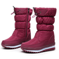 🔥🔥 Premium Waterproof Faux Fur Non-Slip Women's Snow Boots