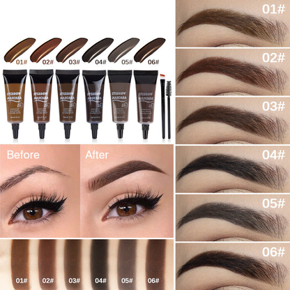 ⏳LAST DAY SALE - BUY 1 GET 1 FREE💕⚡50K+ SOLD!💝Long - Lasting Waterproof Eyebrow Tint Kit (With Free Brush)