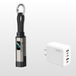 ⏳Limited-time 50% off⏰4-in-1 Digital Display Keychain Charging Cable🔋📱