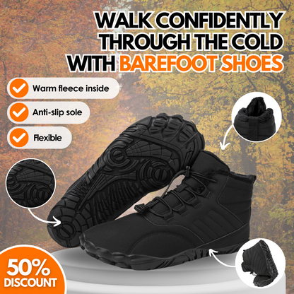 ❤️‍🔥45% OFF🔥NON-SLIP & WATERPROOF WINTER BAREFOOT SHOES (UNISEX)