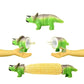 🏆 Last Day Special Price £12.89 ! 🦖Dinosaur Corn Holders for Corn On The Cob - Funny Corn Cob Holder for Kids and Adults with Stainless Steel Prongs