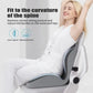 💺Ergonomic Memory Foam Seat Cushion with Lumbar & Back Support, Relieves Back Pain, Reduces Pressure