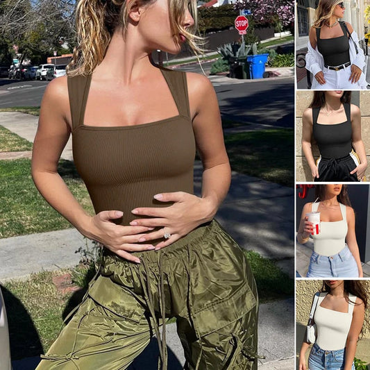 💥Big Sale-60% Off🔥Sleeveless Tummy Control Tank Tops Bodysuits