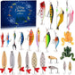 🐟24 Days Christmas Countdown Fish Tackle Set