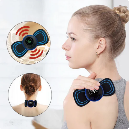 🔥BUY 1 GET 1 FREE🎁Portable Massager with 8 Modes and LCD Screen - Mini Muscle Stimulator for Pain Relief