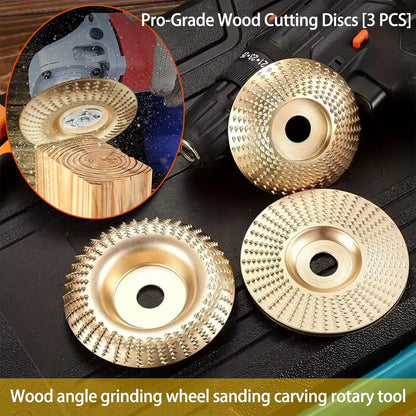 💗LIMITED TIME SALE 50% OFF⚡3PCS Wood Carving Disc Set🛠️