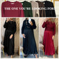 🍂Autumn Promotion 49% OFF🔥Women's solid color Long Sleeve Jumper & Pleated Bottom Dress