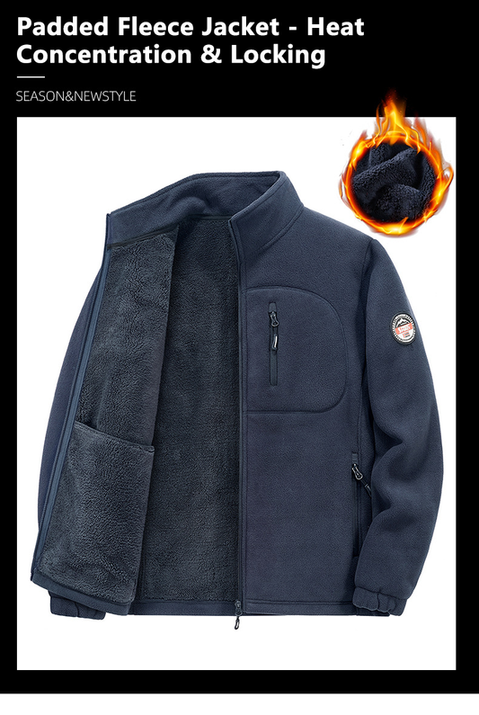 🔥Hot Sale🏆Windproof Warm Jackets with Zippered Pockets