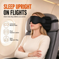 🖤 Black Friday Deal: Just £9.99! 🔥 50K+ Sold! ✈️ 2-in-1 Memory Foam Travel Pillow & 3D Blackout Sleep Mask for Neck Support & Rest On the Go