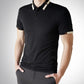 🔥Clearance Sale-50% off👕Men's Stretch Ice Silk Short Sleeve Lapel T-shirt