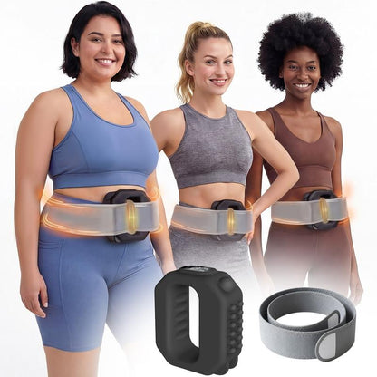 💖LAST DAY SALE ONLY ￡15.99!💖3-in-1 Vibrating Fascia Ring Massager – Your Go-To for Toned Abs & Less Bloat, Anywhere, Anytime! 💆‍♀️✨