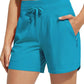 💧Summer Hot Sale-50% Off🌊Women's 5" Swim Board Shorts High Waisted Quick Dry Swimsuit Swimming Bottoms