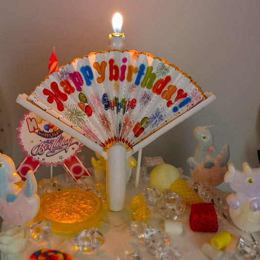 🔥BUY 1 GET 1 FREE🎂 Reusable Novelty Fan Birthday Candle🎁BEST GIFT FOR LOVED ONE🎁