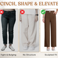 👖Three Lengths Available⚡50K+ SOLD! Almost Gone💥Perfect Drape High Rise Pull-On Stretch Pants