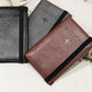 Leather Card Wallet With RFID Blocking