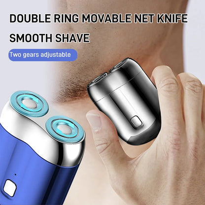 🔥HOT SALE✨2024 New Upgrade Pocket Shaver USB Mini Shavers For Men Rechargeable Waterproof Compact Electric Shaver For Home, Car, Travel