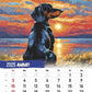 Corgi 2025 Wall Calendar