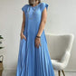 🌸Seasonal Sale-49%OFF💟Sleeveless pleated simple solid color dress