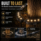 🥳2026 HOT SALE💞UP TO 50% OFF!! 🌳💡Ring-Shaped Solar Tree Lights – Weatherproof Outdoor Spotlights Ideal for Trees, Pillars, and Gardens