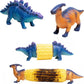 🏆 Last Day Special Price £12.89 ! 🦖Dinosaur Corn Holders for Corn On The Cob - Funny Corn Cob Holder for Kids and Adults with Stainless Steel Prongs