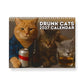 ⏳LAST DAY SALE ONLY ￡9.99! 😹🍻 Drunk Cats 2027 Calendar – 12 Months of Feline Chaos & Bad Decisions