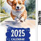 Corgi 2025 Wall Calendar