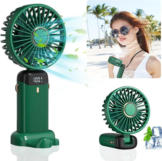 ⏰Limited Time Offer✨2024 New Upgrade LED Mini Handheld Fan