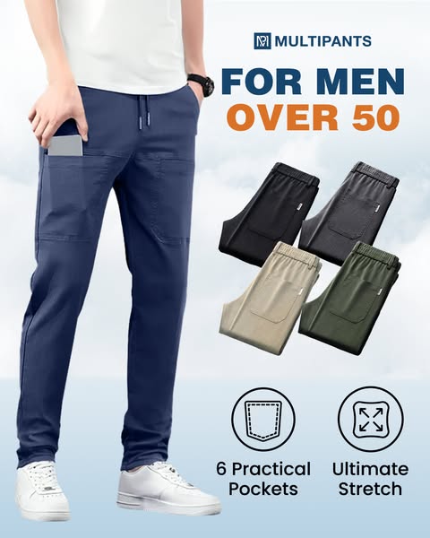 🔥Last Day Sale 50% OFF🥰MultiPants – High Stretch Multi-pocket Durable Cargo Pants