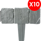 🥳2026 HOT SALE🥳💞50K+ SOLD!🌿✨ 50% OFF! 10-Piece Stone-Look Decorative Garden Edging Set! 🏡♻️