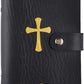✨Limited Time 50% OFF--50K+ SOLD🏆✝🙏Catholic Faux Leather Holy Card Holder – Pocket Prayer Card Organizer with Snap Closure