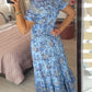 (💃Hot Sale - 48% OFF🔥 Free Shipping) Floral print v-neck dress