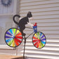 😺🐶Cat Bicycle Wind Spinner