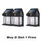 ⏰LAST DAY SALE 70% OFF👍✨Solar Wall Lights Outdoor- Motion Sensor & Weatherproof