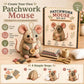 🎁Hot sale 🔥Buy 2 Get 10% Off -🐭🧵 Handcrafted Vintage Mouse Plush Sewing Kit