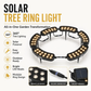 🥳2026 HOT SALE💞UP TO 50% OFF!! 🌳💡Ring-Shaped Solar Tree Lights – Weatherproof Outdoor Spotlights Ideal for Trees, Pillars, and Gardens