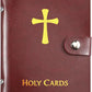 ✨Limited Time 50% OFF--50K+ SOLD🏆✝🙏Catholic Faux Leather Holy Card Holder – Pocket Prayer Card Organizer with Snap Closure