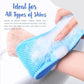 🔥Limited Time 60% OFF🚿🧼Silicone Back Scrubber for Bath, Double-Sided Body Exfoliating Bath Brush with Soft Silicone Bristles