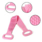 🔥Limited Time 60% OFF🚿🧼Silicone Back Scrubber for Bath, Double-Sided Body Exfoliating Bath Brush with Soft Silicone Bristles