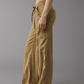 🔥2024 New Arrival🔥Linen-Blend Wide-Leg Cargo Pant