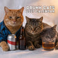 ⏳LAST DAY SALE ONLY ￡9.99! 😹🍻 Drunk Cats 2027 Calendar – 12 Months of Feline Chaos & Bad Decisions